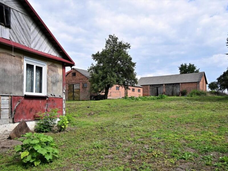 Radomirka - dom i budynki gosp. + ponad 1ha gruntu