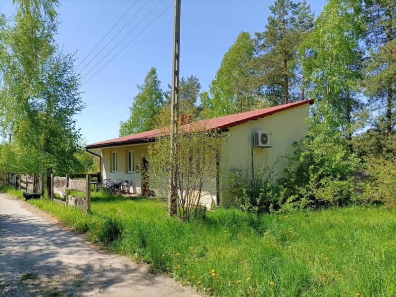 Siedlisko w cichej okolicy 100 km od Warszawy. - POLICZNA, MAZOWIECKIE na SPRZEDAŻ