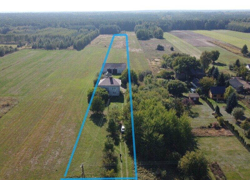 Siedlisko ( dom murowany, budynki gospodarcze murowane w postaci garażu, stodoły) w bardzo dobrym stanie na działce o pow. 0,99 ha w cichej i spokojnej miejscow- PRZYŁĘK, MAZOWIECKIE na SPRZEDAŻ