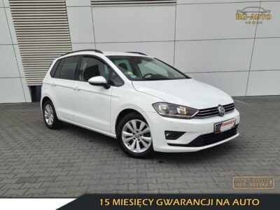 Volkswagen Golf Sportsvan 1.6TDI Serwis Super stan! Przepiękny! Oryginał 229Tkm Gwarancja 15mieś
