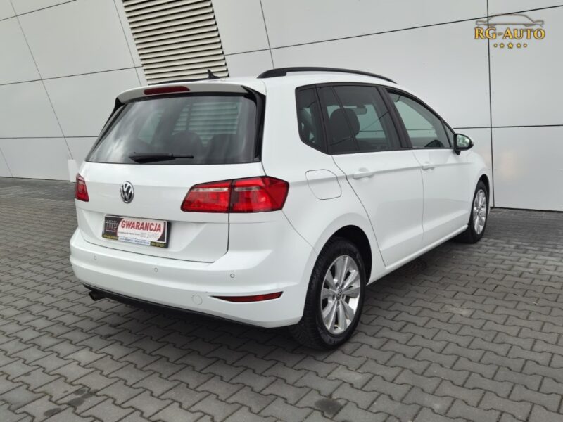 Volkswagen Golf Sportsvan 1.6TDI Serwis Super stan! Przepiękny! Oryginał 229Tkm Gwarancja 15mieś