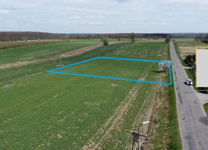 Wojszyn - działka budowlana 3163 m² z MPZP - JANOWIEC, LUBELSKIE na SPRZEDAŻ