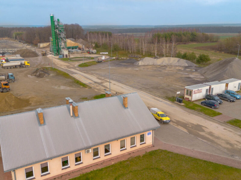 Wytwórnia Mas Bitumicznych, Baza ok. 11ha obok S19