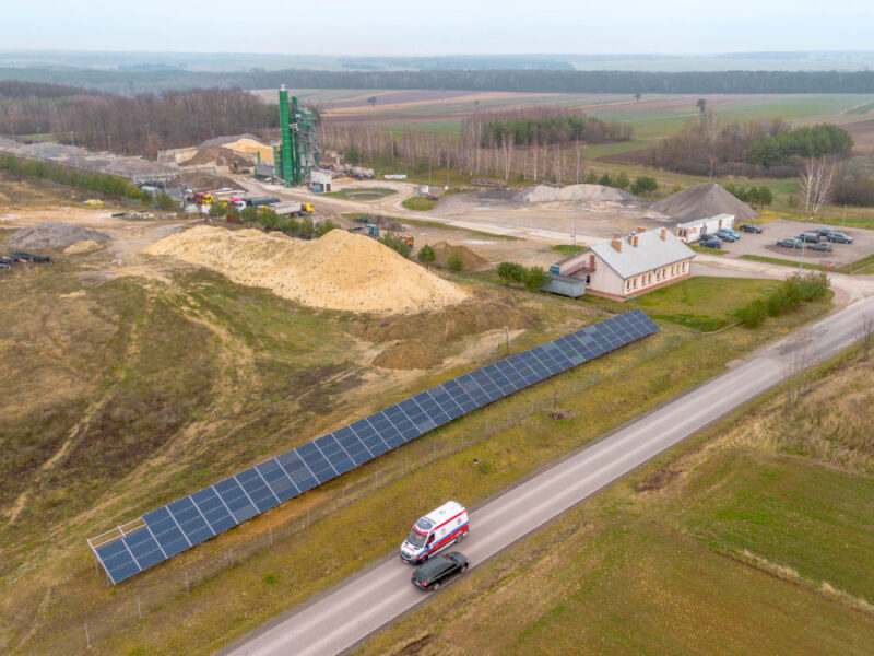 Wytwórnia Mas Bitumicznych, Baza ok. 11ha obok S19