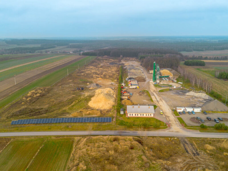 Wytwórnia Mas Bitumicznych, Baza ok. 11ha obok S19 - , Kępa