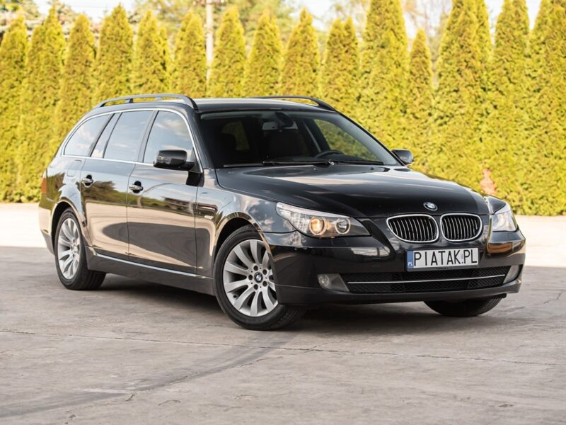 BMW E61 2009, LIFT, benzyna, zamiana, 190 km, atrakcyjny wygląd SUPER