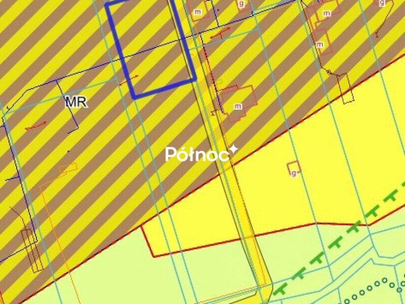 Działka budowlana 1300m2 - Krasienin-Kolonia