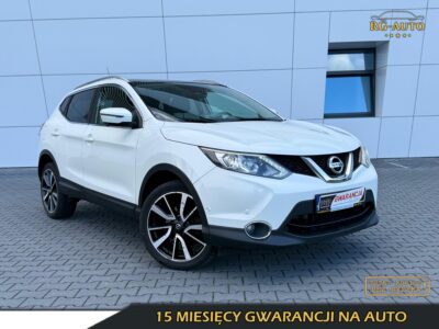Nissan Qashqai 1.5DCI 110KM Oryginał 201Tkm Serwis Piękny Gwarancja 15miesięcy!!!