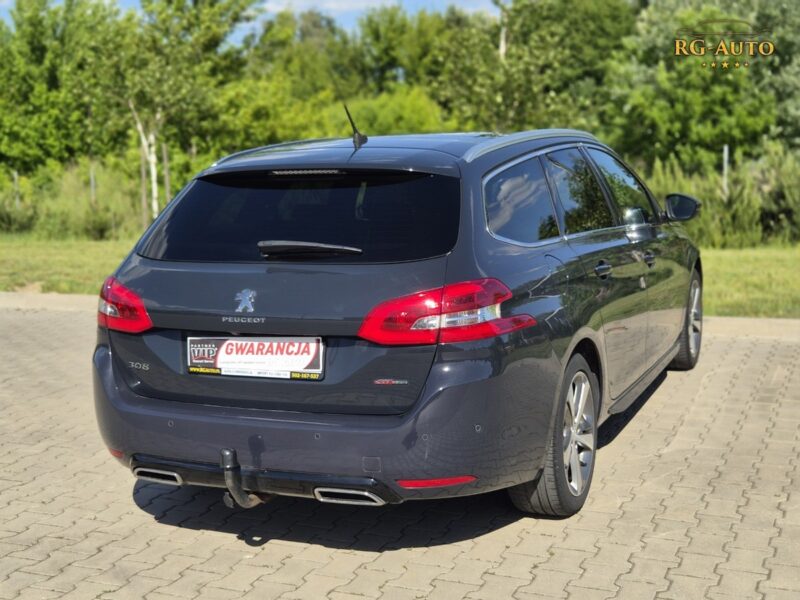 Peugeot 308 1.6HDI GT line Kamer Serwis Oryginał 191Tkm! Piękny Gwarancja 15mieś