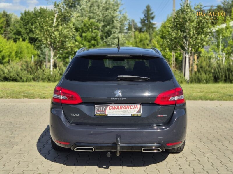 Peugeot 308 1.6HDI GT line Kamer Serwis Oryginał 191Tkm! Piękny Gwarancja 15mieś