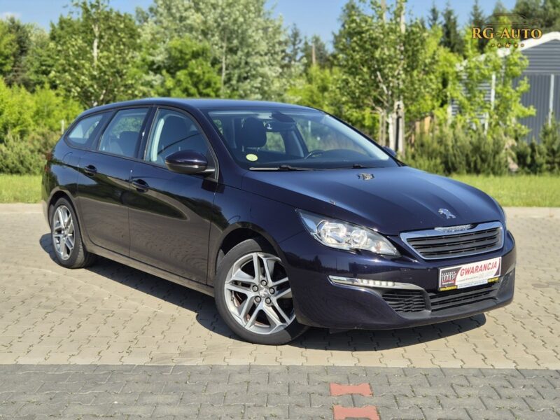 Peugeot 308 1.6HDI Faktury za serwis! PDC Serwis Oryginał 203Tkm Gwarancja 15mieś!