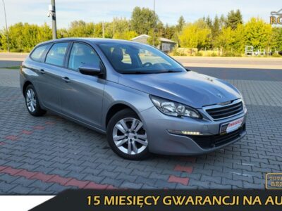 Peugeot 308 1.6HDI Faktury za serwis! PDC Serwis Oryginał 234Tkm Gwarancja 15mieś!