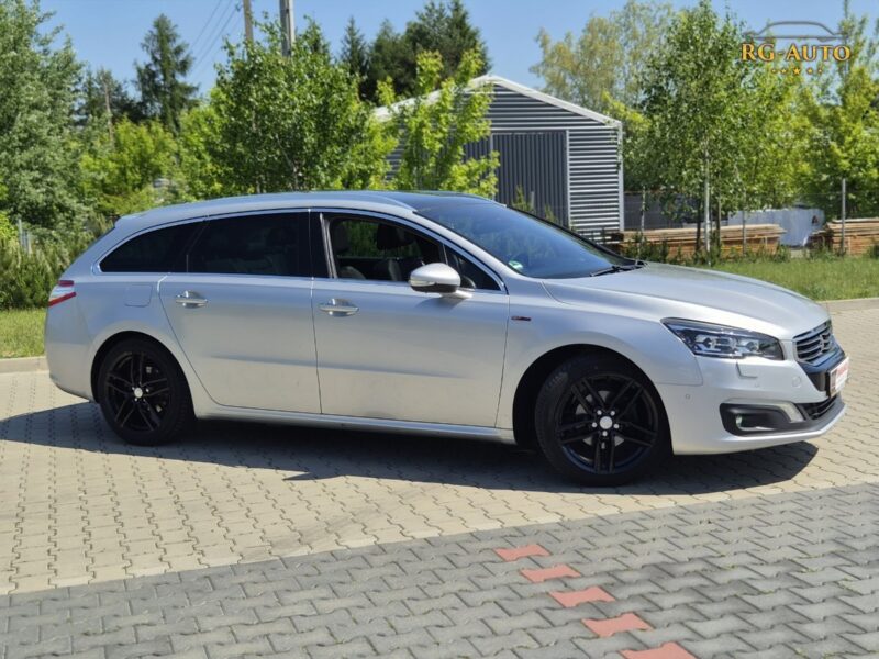 Peugeot 508 1.6HDI Executive Kamer Serwis Oryginał 209Tkm! Piękny Gwarancja 15mieś