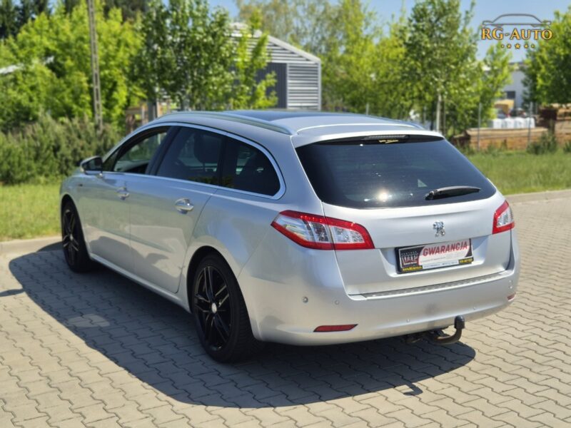 Peugeot 508 1.6HDI Executive Kamer Serwis Oryginał 209Tkm! Piękny Gwarancja 15mieś