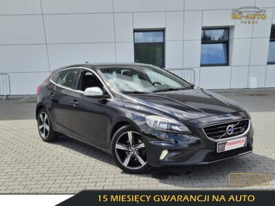 Volvo V40 1.6 D2 Rdesign Serwis! Oryginał 196Tkm! Gwarancja 15mieś!