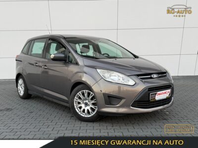 Ford Grand C-MAX 1.6TDCi 7osób Navi Serwis Oryginał 184Tkm! Gwarancja 15mieś
