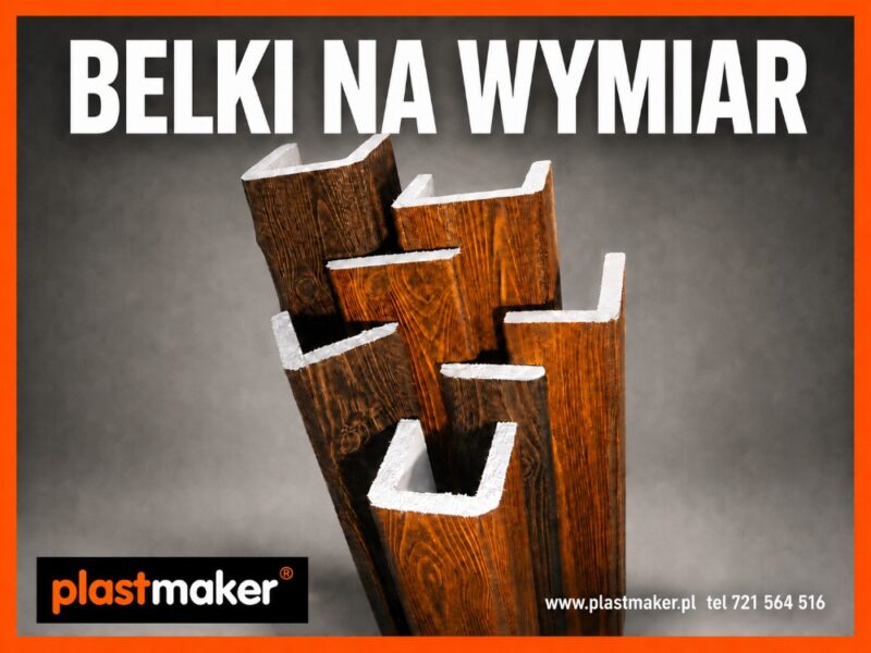 Belki drewnopodobne Plastmaker - dekoracja z charakterem