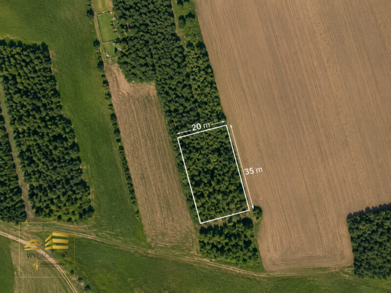 Działka Rekreacyjna 7ar Orzechów kol