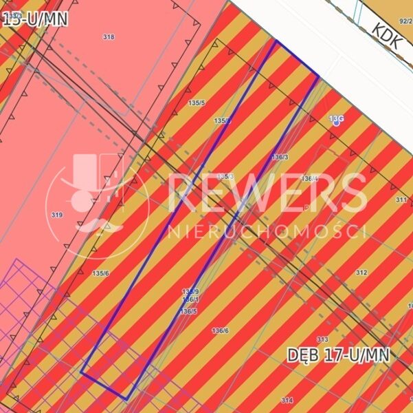 Działka budowlana U/MN 2954 m² | Dębówka Kol.