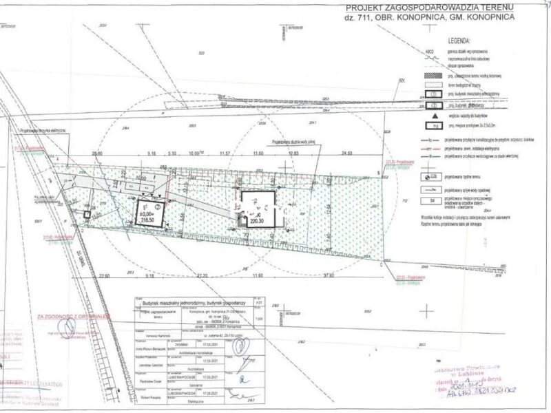 Działka + pozw. na dom Tytan | Konopnica | 2800 m2 - KONOPNICA, LUBELSKIE na SPRZEDAŻ